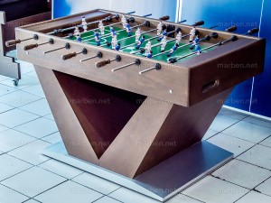 Futbolito Verona Madera de Encino Color Nogal Futbolito Verona Madera de Encino Color Nogal